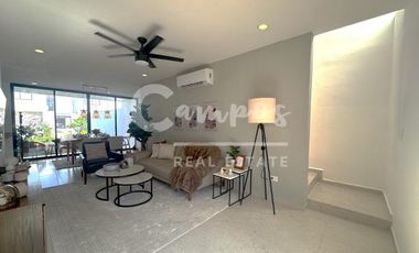 Casa de 2 pisos, 3 recamaras en privada en Conkal Yucatan  Entrega abril 2026