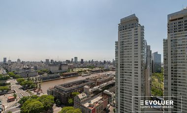 Alquiler Departamento 4 ambientes, amenities y cochera en Puerto Madero