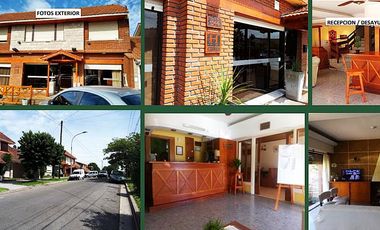 Hotel  de 2 estrellas a cuatro cuadras de la playa.