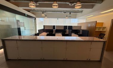 Venta Renta amplia oficina en Santa Fe - Moderno corporativo