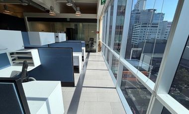 Venta Renta amplia oficina en Santa Fe - Moderno corporativo