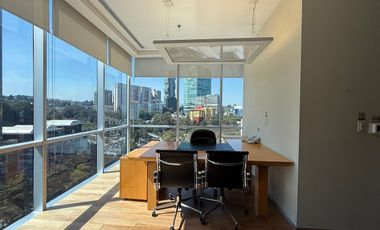 Venta Renta amplia oficina en Santa Fe - Moderno corporativo