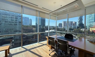 Venta Renta amplia oficina en Santa Fe - Moderno corporativo