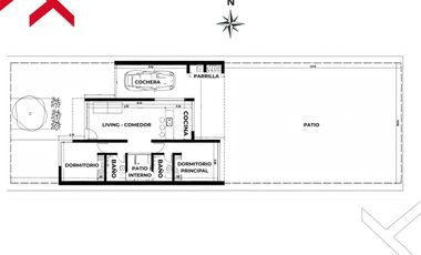 Venta casa 2 dormitorios Funes