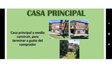 Hermosa finca en La Pintada para Reconstruir en Precio oportunidad