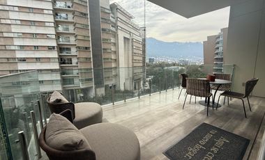 Departamento en renta en Punto Central, San Pedro Garza Garcia, Nuevo León.