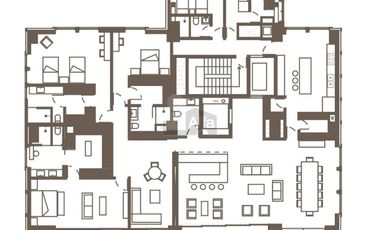 Departamento en renta en Punto Central, San Pedro Garza Garcia, Nuevo León.