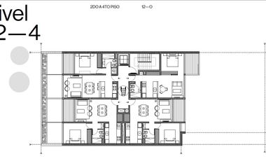 Departamentos y cocheras en venta en Fideicomiso 12 O. Barrio San Martín.