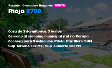 Casa de Tres Dormitorios en Venta en Granadero Baigorria
