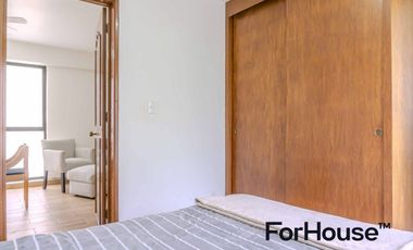 Departamento amueblado en renta en Roma Norte