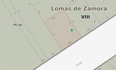 Terreno en  Pringles al 1200, Temperley Oeste