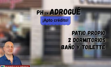 PH en Adrogué con 2 dormitorios - APTO CRÉDITO