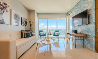 VENDEMOS APARTAMENTO TURISTICO EN BOCAGRANDE - H2