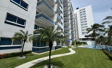 Departamento en VENTA con vista al mar, de 3 recámaras, Torre Santa Maria