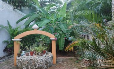 Casa con ubicación privilegiada en renta en Valladolid. Yucatán.