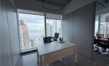 AMPLIA OFICINA AMOBLADA EN ALQUILER OCEANA BUSSINESS PLAZA 249m2
