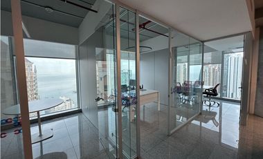 AMPLIA OFICINA AMOBLADA EN ALQUILER OCEANA BUSSINESS PLAZA 249m2