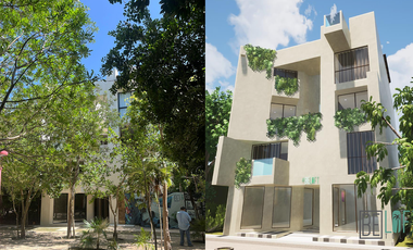 Estudio 001 en venta en planta baja con jardín, Aldea Zamá, Tulum ID2543