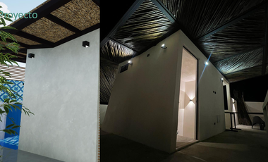 Estudio 001 en venta en planta baja con jardín, Aldea Zamá, Tulum ID2543