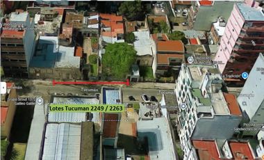 Venta  3 Terrenos en Block  en S.Martin(Ctro), BS.AS.