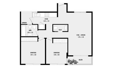 Departamento en  venta