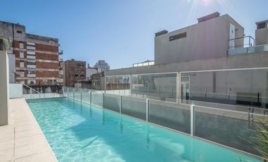 Departamento venta Cañitas Palermo, Excelente 2 amb piso alto contrafrente cochera baulera amenities