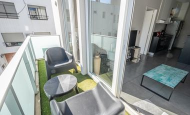 Departamento venta Cañitas Palermo, Excelente 2 amb piso alto contrafrente cochera baulera amenities