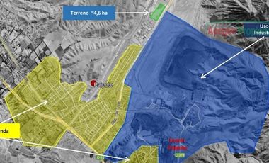 Sitio en Venta en Sitio en venta en sector Paipote, 4.63 hectareas.