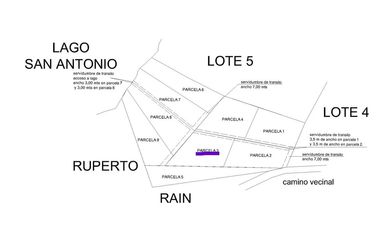 VENTA PARCELA C/ ACCESO A LAGO SAN ANTONIO CHILOE