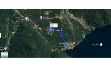 ¡Oportunidad única! Parcela Lago Chapo, 10,000m²