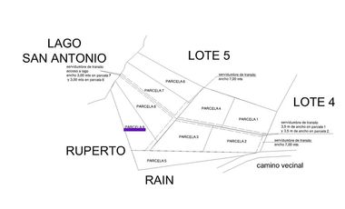 EN VENTA PARCELA CON ORILLA LAGO, QUELLON