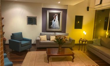 T Casa campestre en venta con jardín privado, La Balsa, Chía