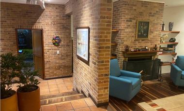 T Casa campestre en venta con jardín privado, La Balsa, Chía