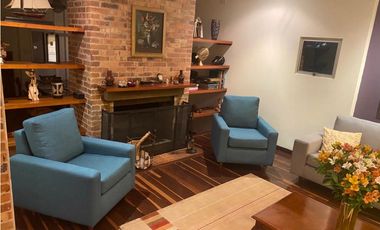 T Casa campestre en venta con jardín privado, La Balsa, Chía