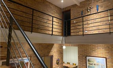 T Casa campestre en venta con jardín privado, La Balsa, Chía