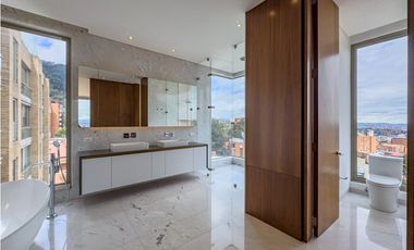 Penthouse en arriendo con terraza panorámica, Rosales, Bogotá D.C.