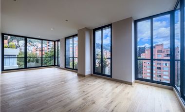 Penthouse en arriendo, vista panorámica, La Cabrera Bogotá D.C.
