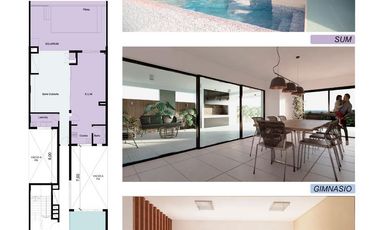 Venta departamento 2 ambientes con balcón Wilde