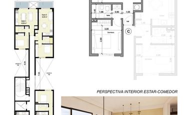 Venta departamento 2 ambientes con balcón Wilde