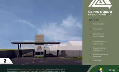 PREVENTA DE NAVES INDUSTRIALES | desde $5.3mdp