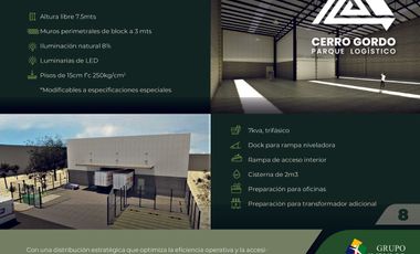 PREVENTA DE NAVES INDUSTRIALES | desde $5.3mdp