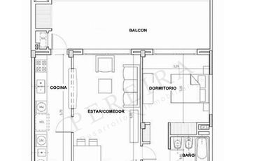 Venta Departamento 1 dormitorio Escobar Garin Tortugas II