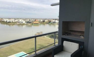 Excelente departamento en venta con vista a la laguna en Nordelta, Q-bay