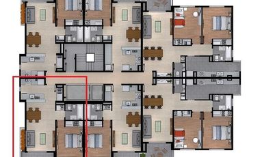 Venta departamento 2 ambientes con cochera en Quilmes