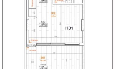 VENTA Monoambiente con balcon terraza a estrenar-Amoblado y equipado- Palermo Hollywood