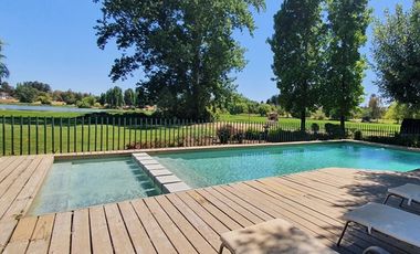 Orilla Lago!! lindo jardín piscina quincho 8850 m2