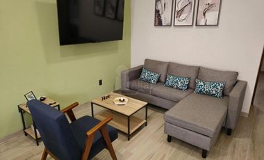 Gran ubicación!! Céntrico departamento amueblado en renta.