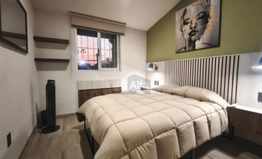 Gran ubicación!! Céntrico departamento amueblado en renta.