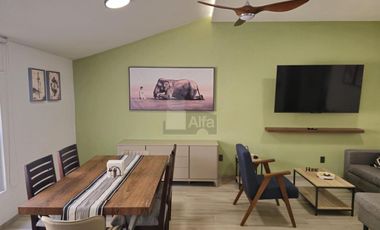 Gran ubicación!! Céntrico departamento amueblado en renta.