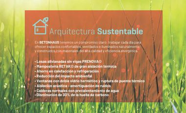 Departamento en venta 2 Ambientes - EN POZO - Sta. Genoveva - SUSTENTABLE